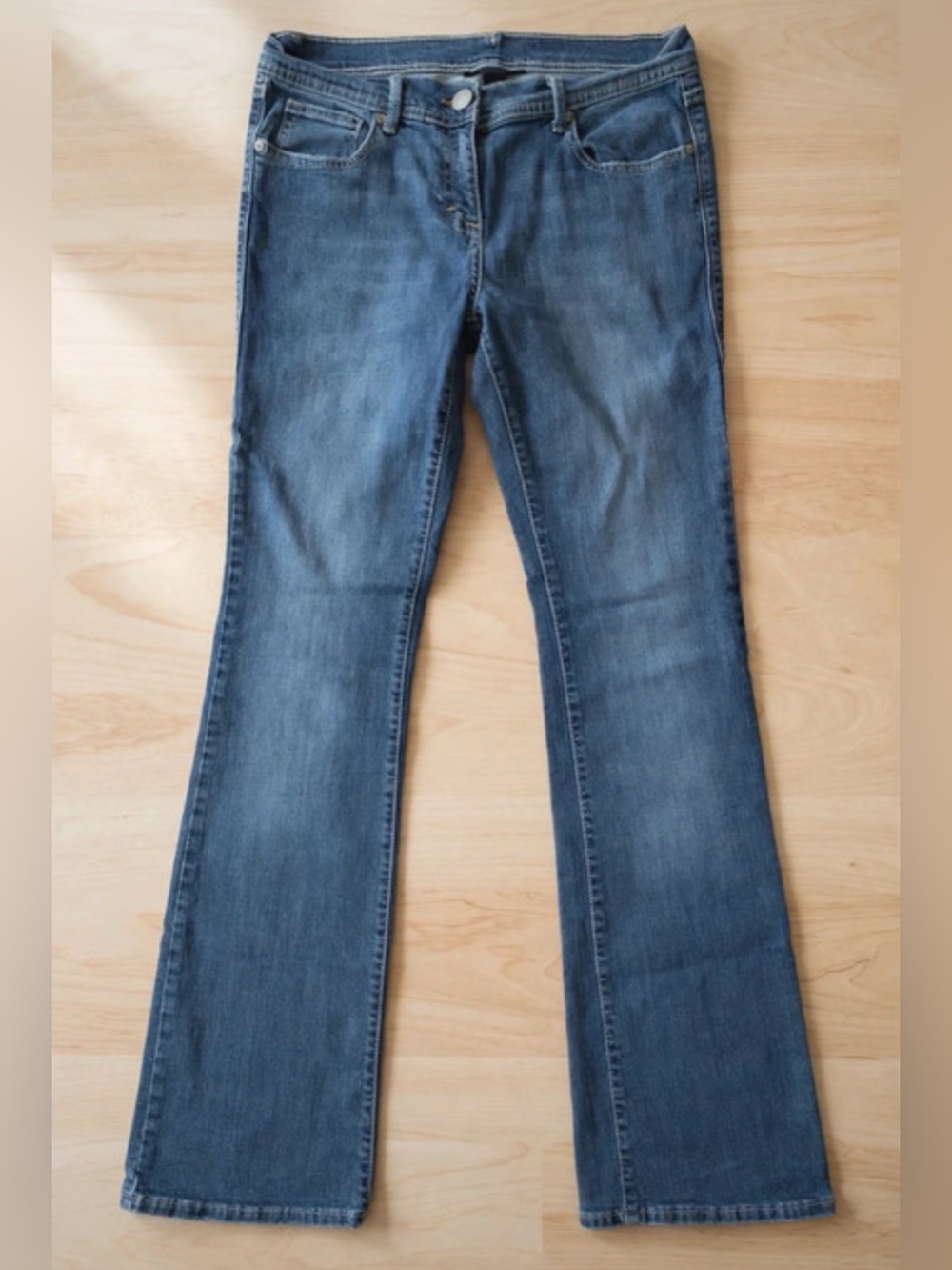 INC International Concepts Women's Blue Flared Jeans